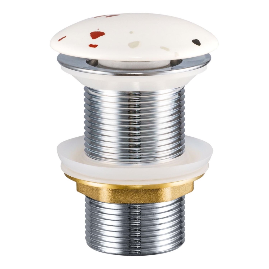 COMAD CLICK-CLACK T201M-W21-3 - Βαλβίδα νιπτήρος CLICK-CLACK διάμετρος 7 cm ματ terrazzo