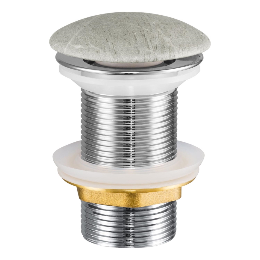 COMAD CLICK-CLACK T201M-Y1-3 - Βαλβίδα νιπτήρος CLICK-CLACK διάμετρος 7 cm ματ γκρι