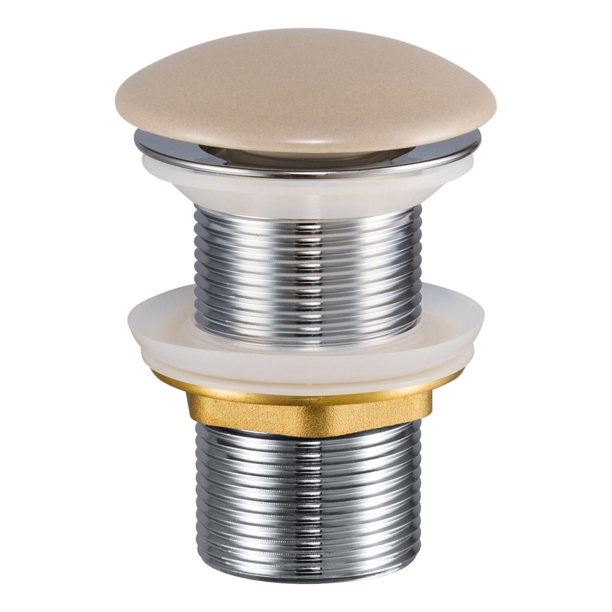 COMAD CLICK-CLACK T201MC-3 - Βαλβίδα νιπτήρος CLICK-CLACK διάμετρος 7 cm ματ cappuccino