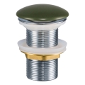 COMAD CLICK-CLACK T201MFG-3 - Βαλβίδα νιπτήρος CLICK-CLACK διάμετρος 7 cm ματ πράσινο