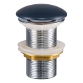 COMAD CLICK-CLACK T201MNB-3 - Βαλβίδα νιπτήρος CLICK-CLACK διάμετρος 7 cm ματ navy μπλε