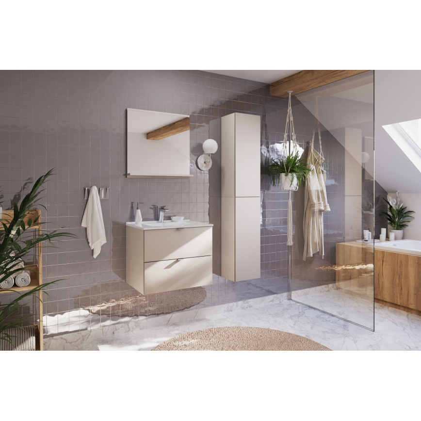 COMAD DALIA CASHMERE 82-60-46-2S - Ντουλάπι μπάνιου κάτω από νιπτήρα DALIA 50x60 cm μπεζ
