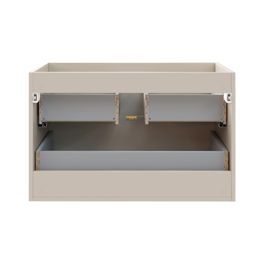 COMAD DALIA CASHMERE 82-80-46-2S - Έπιπλο μπάνιου κάτω από νιπτήρα DALIA, σε μπεζ απόχρωση