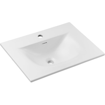 COMAD SKY 1 60 DP MATT WHITE - Εντοιχιζόμενος νιπτήρας SKY 46x61 cm ματ λευκός