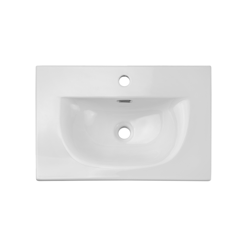 COMAD SKY 3 60CM DP ( E-8099-3-60 ) - Ένθετος νιπήρας μπάνιου SKY 61x40 cm κεραμικός/λευκό ματ