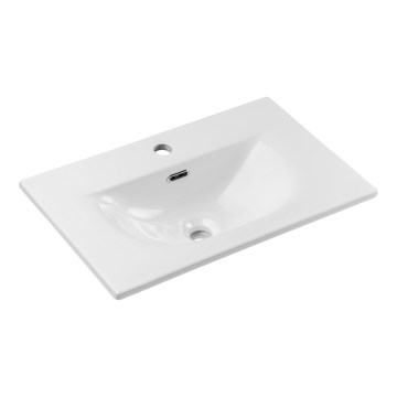 COMAD SKY 3 60CM (E-8099-3-60) - Εντοιχιζόμενο νιπτήρας SKY 61x40 cm κεραμικό/γυαλιστερό λευκό