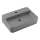 COMAD TRUST 2 MATT LIGHT GREY ( E-6282 ) - Νιπτήρας μπάνιου TRUST 55x38 cm κεραμικός/ματ γκρι