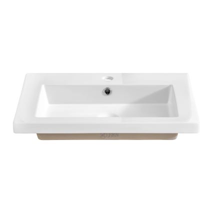 COMAD UM-8070 SPIRIT 60 DP - Εντοιχιζόμενος νιπτήρας SPIRIT 46x61 cm λευκός