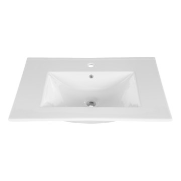COMAD UM-CFP LAVA 50D - Εντοιχιζόμενο νιπτήρας LAVA 51x46 εκ. κεραμικό/γυαλιστερό λευκό