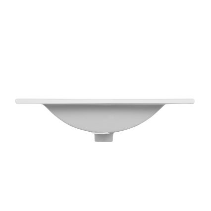 COMAD UM-CFP LAVA 60D - Ένθετος νιπήρας μπάνιου LAVA 61x46 cm κεραμικός/γυαλιστερό λευκό