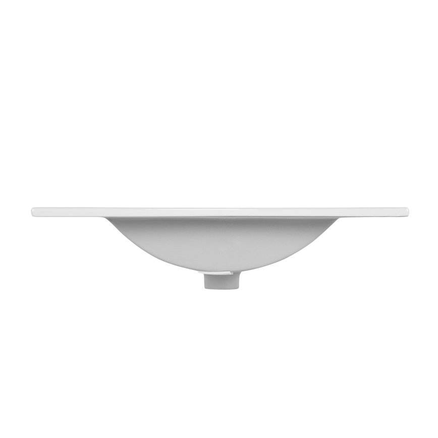 COMAD UM-CFP LAVA 80D - Ένθετος νιπήρας μπάνιου LAVA 81x46 cm κεραμικός/γυαλιστερό λευκό