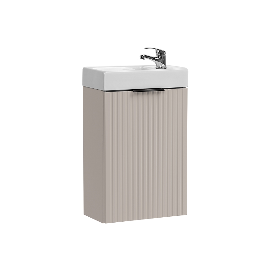 COMAD UM-VEDEA 40 - Νιπτήρας για πάγκο VEDEA 40x22 εκ. κεραμικός/γυαλιστερό λευκό