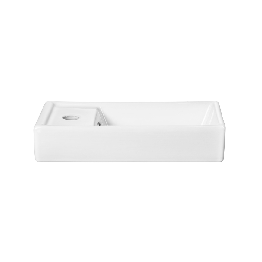 COMAD UM-VEDEA 40 - Νιπτήρας μπάνιου VEDEA 40x22 cm κεραμικός/γυαλιστερό λευκό