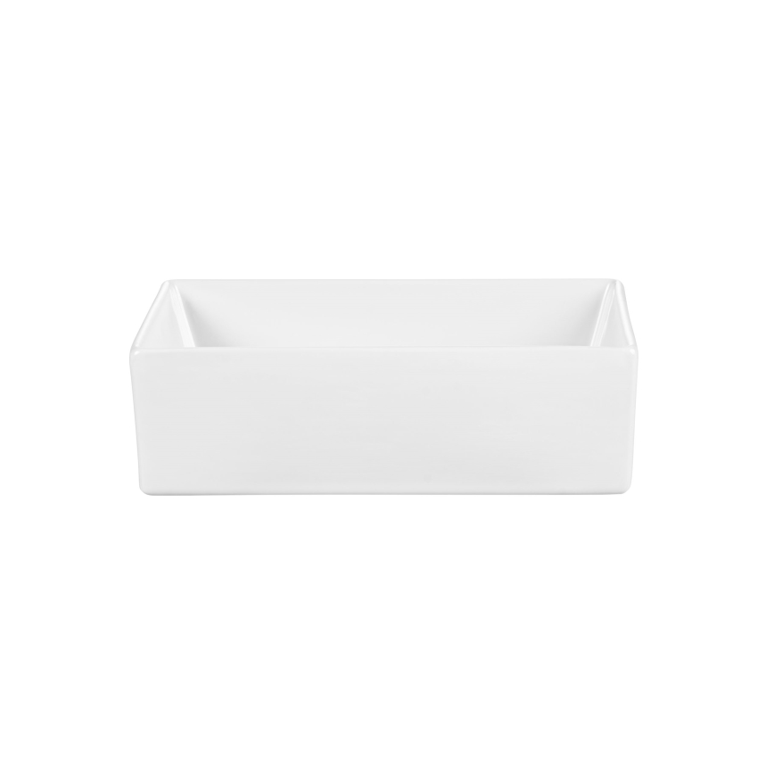 COMAD UN-GAJA35-SW 78570A(35) - Νιπτήρας μπάνιου GAJA 35x22 cm κεραμικός/γυαλιστερό λευκό
