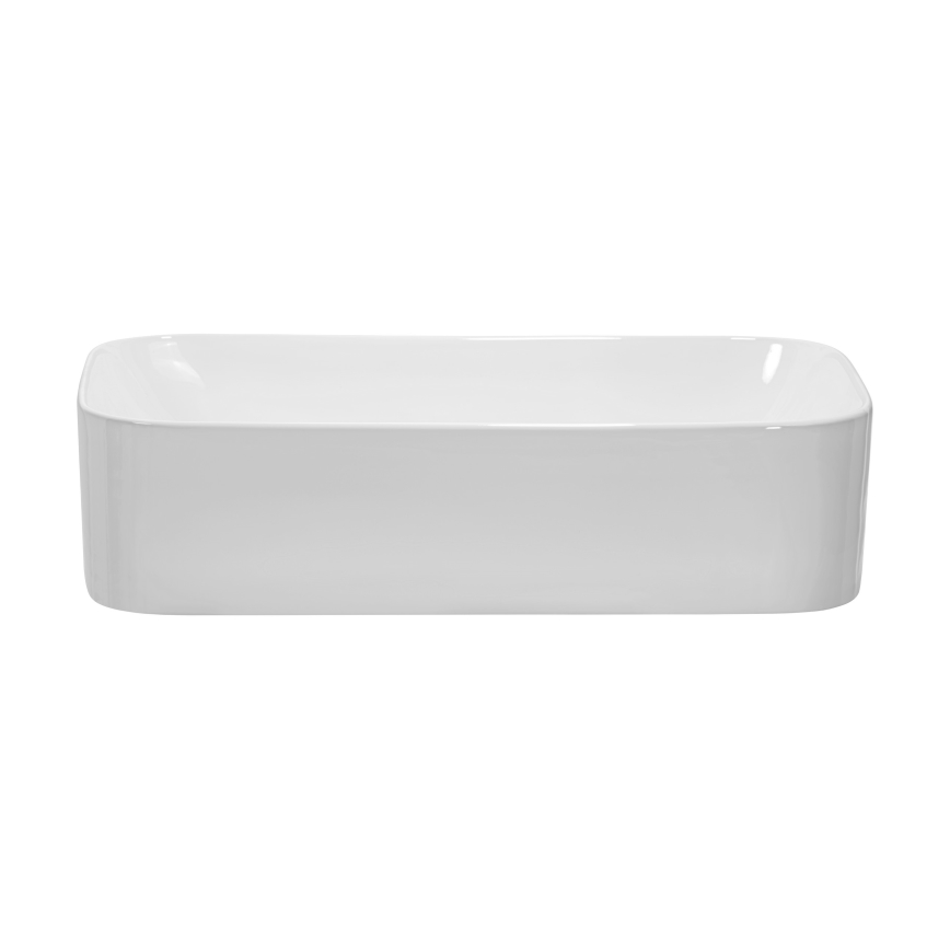 COMAD UN-KATI60-SW 7857B(60) - Νιπτήρας μπάνιου KATI 61x38 cm κεραμικός/γυαλιστερό λευκό