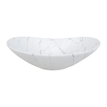 COMAD UN-LENA-MW17 - Νιπτήρας μπάνιου LENA 61,5x36 cm κεραμικός/λευκό ματ