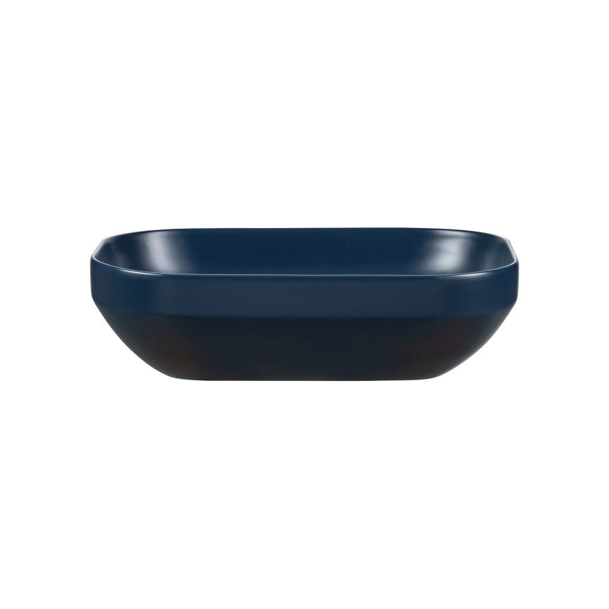 COMAD UN-NELI-MNB - Νιπτήρας μπάνιου NELI 50,4x35,2 cm κεραμικός/ματ navy μπλε