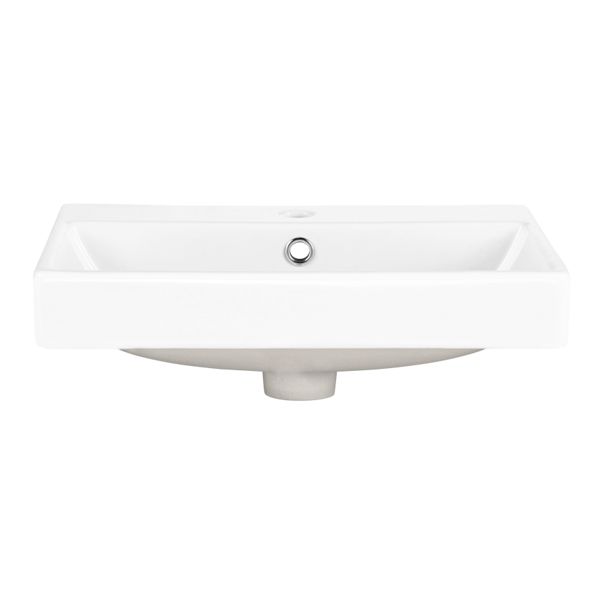 COMAD UN-RITA-GW-60 - Νιπτήρας επιτραπέζιος RITA 60x40 εκ. κεραμικός/γυαλιστερό λευκό