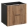 COMAD XILO BLACK WOTAN 82-60-D-2S - Ντουλάπι μπάνιου κάτω από νιπτήρα XILO 57x60,2 cm μαύρο/δρυς Wotan