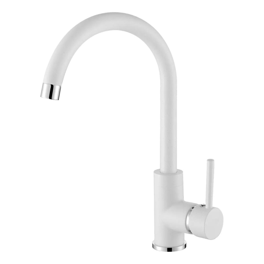 Concept BDG3334WH - Μπαταρία νεροχύτη 33,5 cm γρανίτης/λευκό
