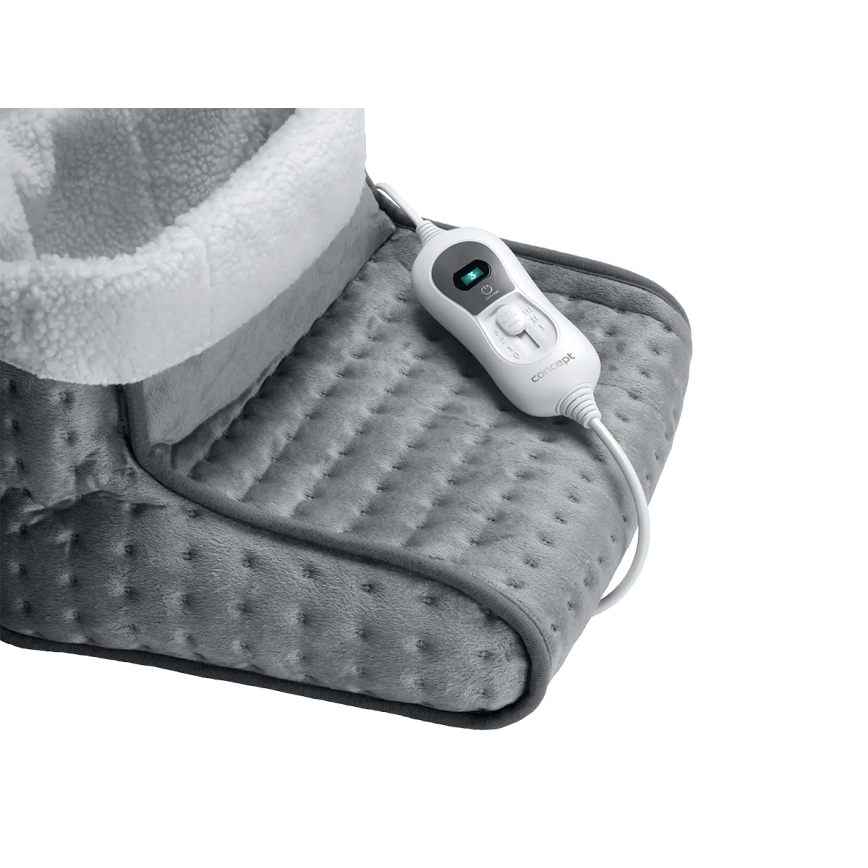 Concept BV1020 - Ηλεκτρική θερμαινόμενη μπότα 100W/230V 30x30 cm γκρι/λευκή