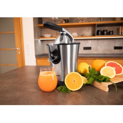 Concept CE3520 - Πιεστήριο με μοχλό για εσπεριδοειδή 0,75 l 160W/230V ανοξείδωτο ατσάλι