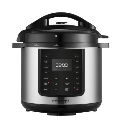 Concept CK8001 - Πολυλειτουργική ηλεκτρική χύτρα ταχύτητας 5,6 l 1000W/230V Wi-Fi ανοξείδωτη