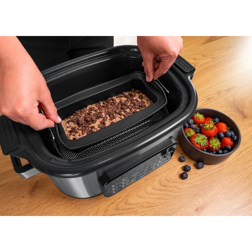 Concept CK9000 - Πολυλειτουργικός ηλεκτρικός πολυμάγειρας 6 l, 10 σε 1, 1250W/230V, ανοξείδωτο ατσάλι