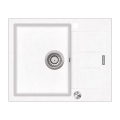 Concept DG05C45WH - Νεροχύτης κουζίνας CUBIS 50x62 cm γρανίτης/λευκό