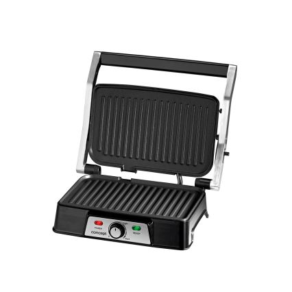 Concept ge2005 - Ψησταριά/Γκριλιέρα 1500W/230V ανοξείδωτο ατσάλι/μαύρο