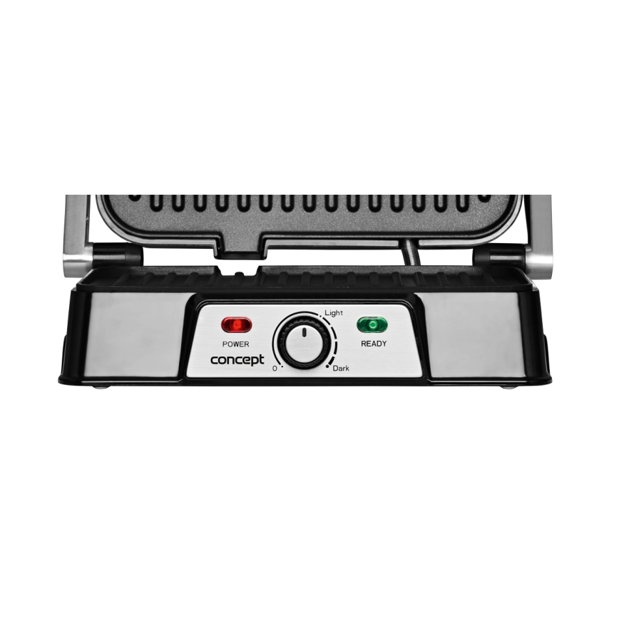 Concept ge2005 - Ψησταριά/Γκριλιέρα 1500W/230V ανοξείδωτο ατσάλι/μαύρο