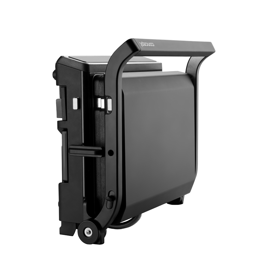 Concept ge3550 - Επαγγελματική ψηστιέρα με θερμοζεύκτη 2000W/230V μαύρο