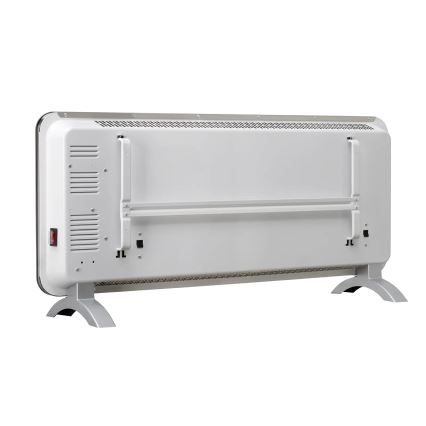 Concept KS4010 - Ηλεκτρικός θερμαντήρας/κονβέκτορας 1000/2000 W IP24 μαύρο + τηλεχειριστήριο