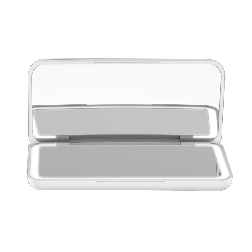 Concept KZ2010 - Καλλυντικός καθρέφτης τσέπης PERFECT SKIN LED/1,5W/5V 4500-5500K 300 mAh λευκός