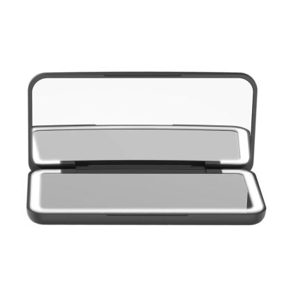 Concept KZ2020 - LED καθρέφτης τσέπης για καλλυντικά PERFECT SKIN LED/1,5W/5V 4500-5500K 300 mAh μαύρο