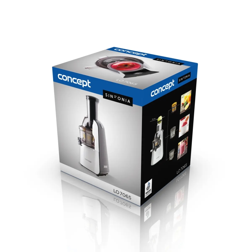 Concept LO7065 - Αποχυμωτής αργής έκθλιψης 3 σε 1 240W/230V γκρι