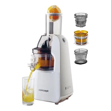 Concept LO7066 - Αποχυμωτής βραδείας έκθλιψης 3-σε-1 240W/230V λευκός