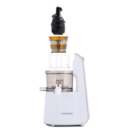 Concept LO7066 - Αποχυμωτής βραδείας έκθλιψης 3-σε-1 240W/230V λευκός