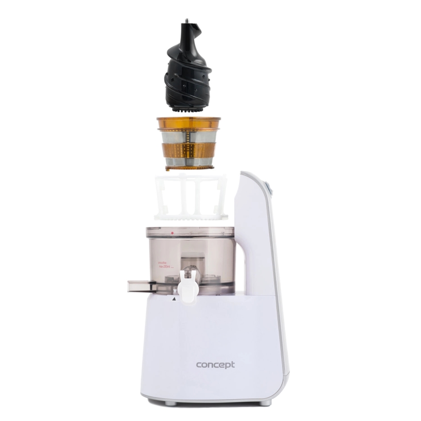 Concept LO7066 - Αποχυμωτής βραδείας έκθλιψης 3-σε-1 240W/230V λευκός