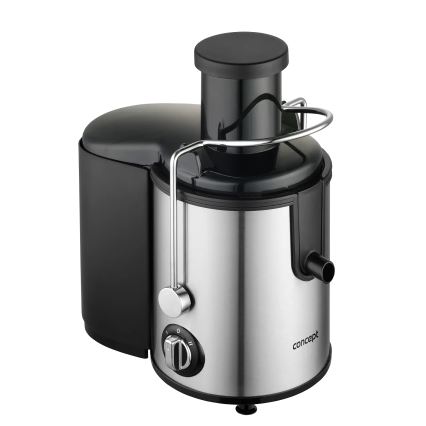 Concept LO7095 - Φυγοκεντρικός αποχυμωτής 1000W/230V, μαύρο/ανοξείδωτο ατσάλι
