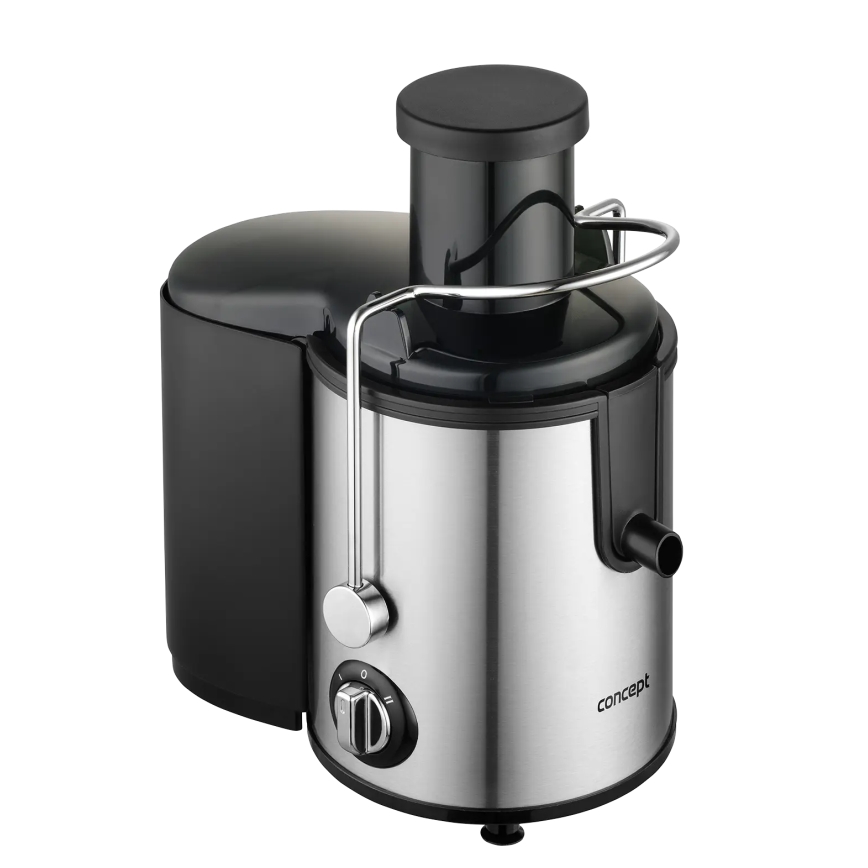 Concept LO7095 - Φυγοκεντρικός αποχυμωτής 1000W/230V, μαύρο/ανοξείδωτο ατσάλι
