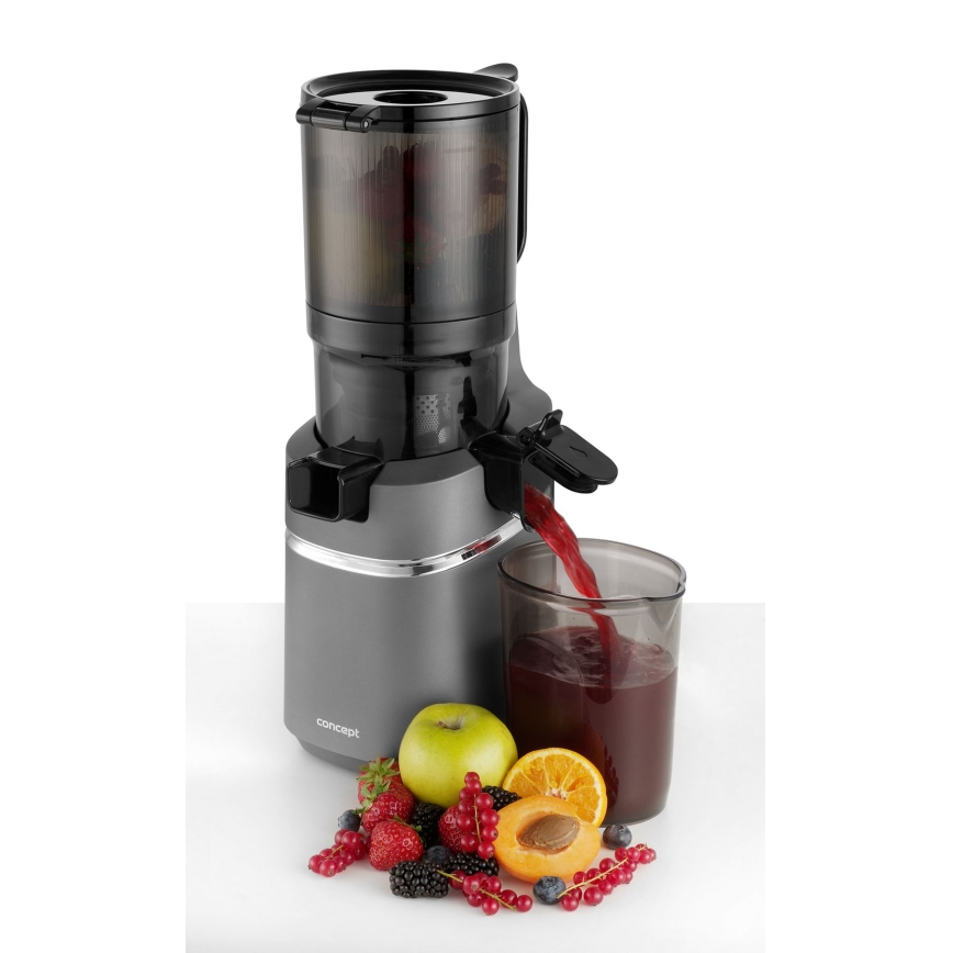 Concept LO7120 - Αποχυμωτής αργής σύνθλιψης JUICY 250W/230V γκρι