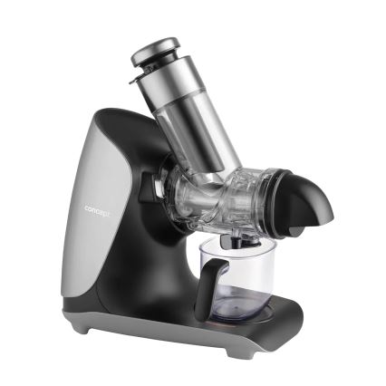Concept LO7250 - Οριζόντιος αποχυμωτής με κοχλία 200W/230V μαύρο/ανοξείδωτο