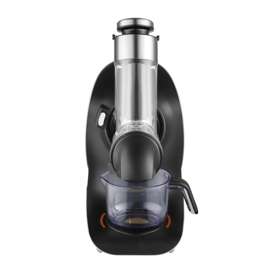 Concept LO7250 - Οριζόντιος αποχυμωτής με κοχλία 200W/230V μαύρο/ανοξείδωτο