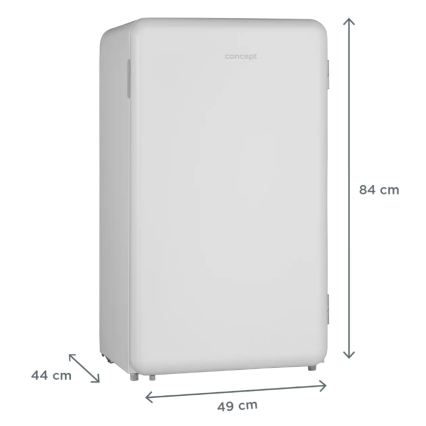 Concept LTR3047whN - Ρετρό ψυγείο 93 l λευκό