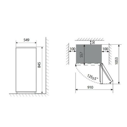 Concept MZ2355bc - Καταψύκτης με συρτάρια, 85 l, μαύρος