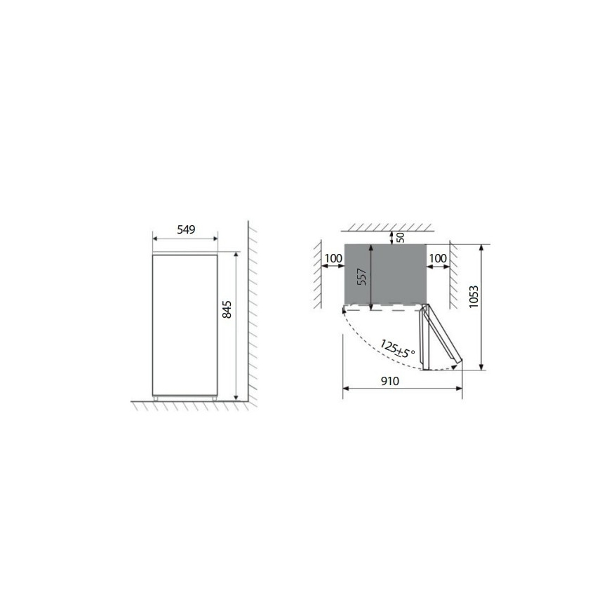 Concept MZ2355bc - Καταψύκτης με συρτάρια, 85 l, μαύρος