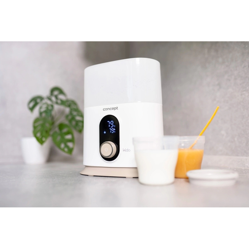 Concept OL4010 - Θερμαντήρας μπιμπερό 3 σε 1 KIDO 200W/230V λευκός