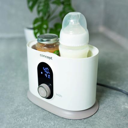 Concept OL4010 - Θερμαντήρας μπιμπερό 3 σε 1 KIDO 200W/230V λευκός