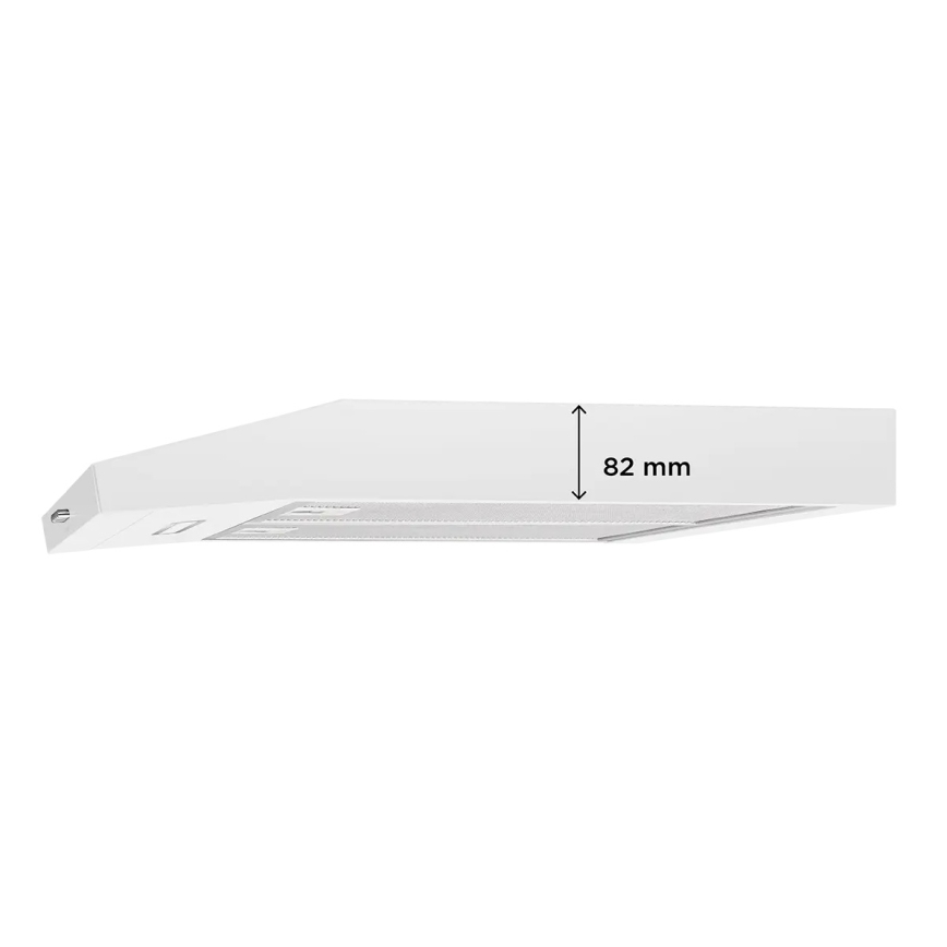Concept OPP1260wh - Κρεμαστός απορροφητήρας 59,5 cm λευκός